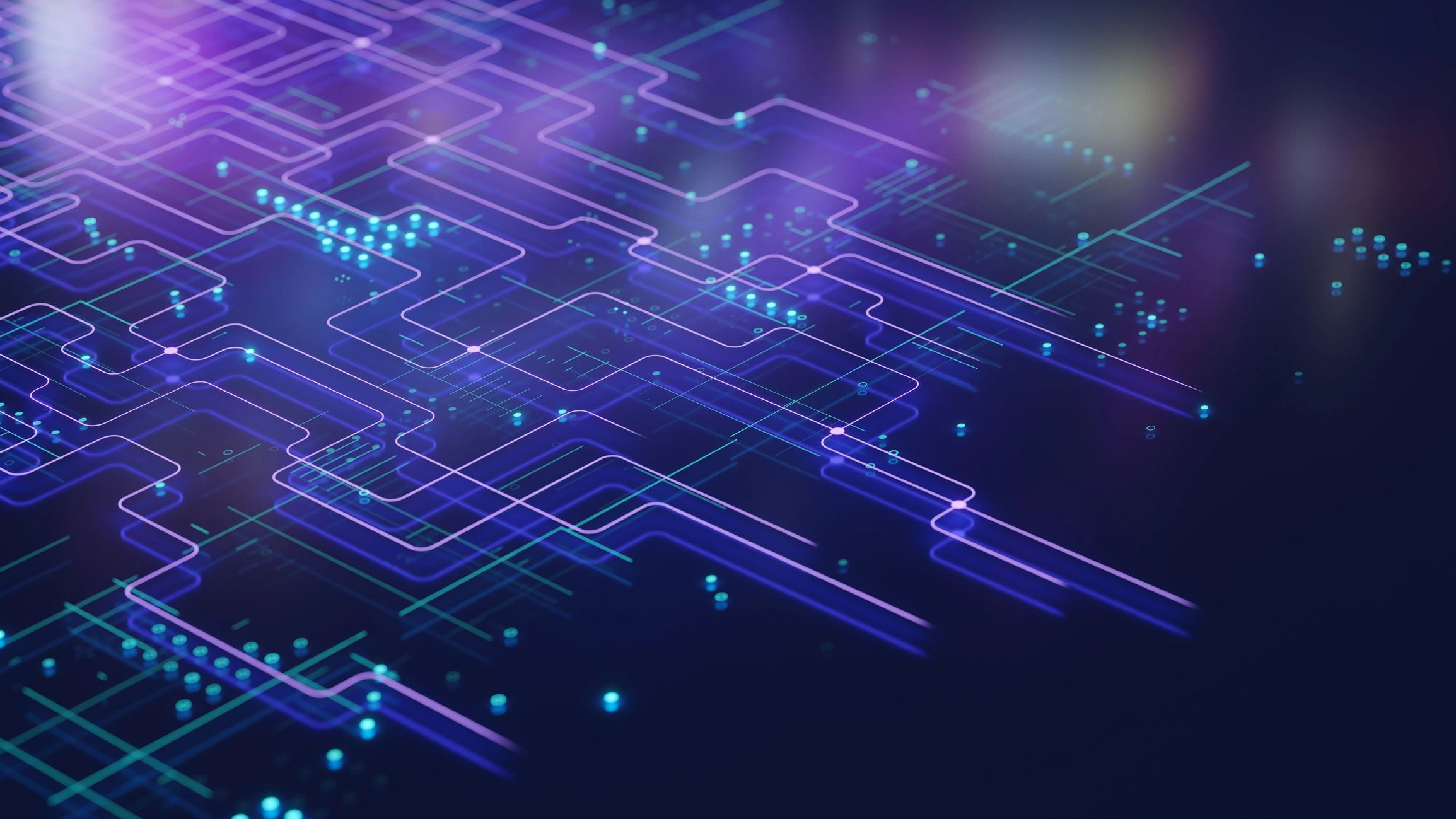 Abstract cyber network visualization